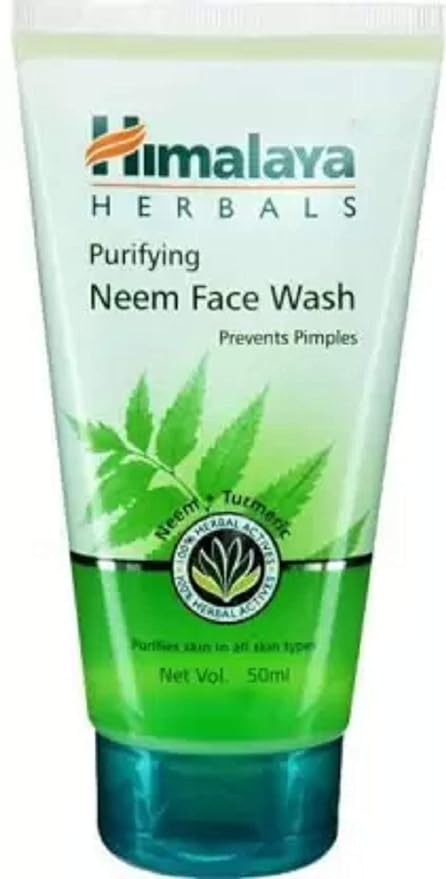 Himalaya HIMALA PURIFYING NEEM FACE WASH 50ML Anti Aging Face Wash (50 g)