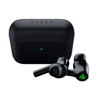 Razer Hammerhead Bluetooth Truly Wireless in Ear Earbuds with Mic (New 2021) - Black - Rz12-03820100-R3A1