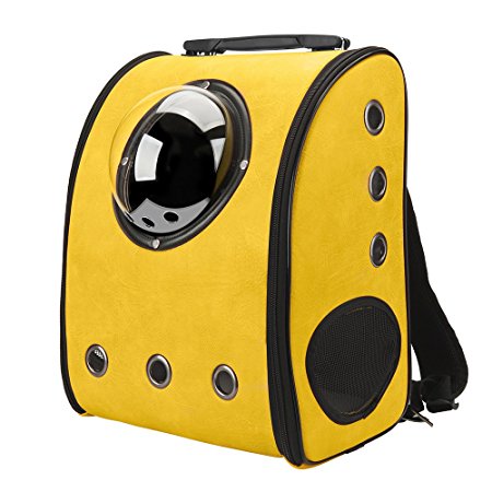Texsens Innovative Traveler Bubble Backpack Pet Carriers for Cats and Dogs