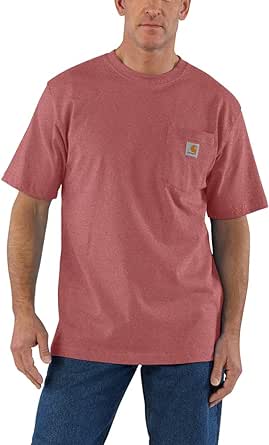 Carhartt Men's Loose Fit Heavyweight Short-Sleeve Pocket T-Shirt