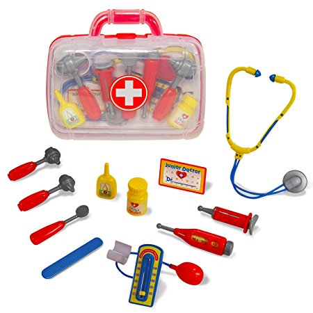 Little Pretender Medical Doctor Kit for Kids - Pretend & Play Doctor Set - Packed in a Sturdy Gift Case