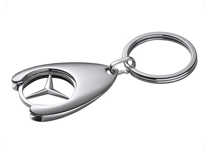 Genuine Mercedes Benz Shopping Key Chain with Chip