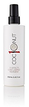 Coconut Heat Protection Spray, Dry Hair Treatment – 10 Benefits, Anti - Frizz, UV Protection, Add Body, All In One Styling Treatment – 250 Millilitres
