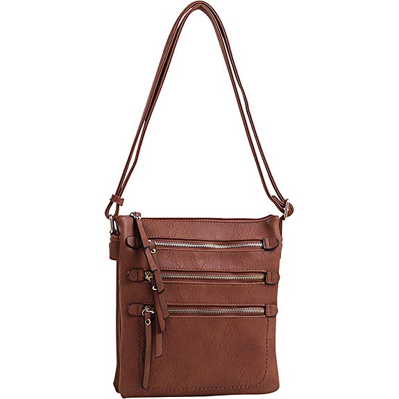 MKF Collection by Mia K. Farrow Salome Expandable Multi-Compartment Crossbody