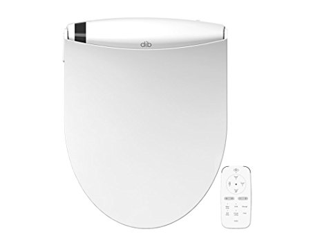 BioBidet Special Edition DIB Elongated White Electric Bidet Toilet Seat, On Demand Warm Water, Self Cleaning 3 in 1 Stainless Steel Nozzle, Wireless Remote Control, Posterior and Feminine Wash, Easy DIY Installatio, Power Save Mode is Eco Friendly