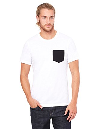 Canvas Men's Jersey Pocket T-Shirt