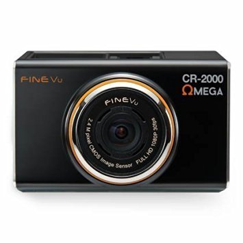 FineVu New CR-2000 OMEGA 2CH Full HD 32GB Video Car Dash Cam   GPS   UPC   Cigarette Jack Cord (FULL PKG)
