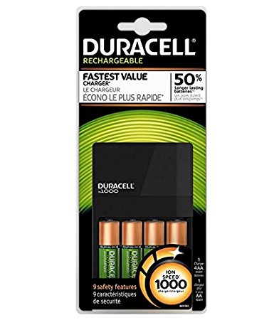 Duracell Ion Speed 1000 Battery Charger