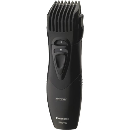 Panasonic Beard Trimmer, Men's, Cordless, Wet or Dry Operation, ER2403K