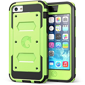 i-Blason Cell Phone Case for iPhone 5C - Retail Packaging - Green