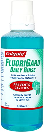 Colgate Fluorigard Daily Rinse Mint Flavoured Mouthwash, 400ml