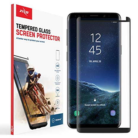 Zizo Compatible for Tempered Glass Screen Protector for Samsung Galaxy Note 9 Glass