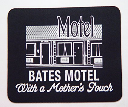 001Bates Motel Mouse Pad 9 x 8 inches