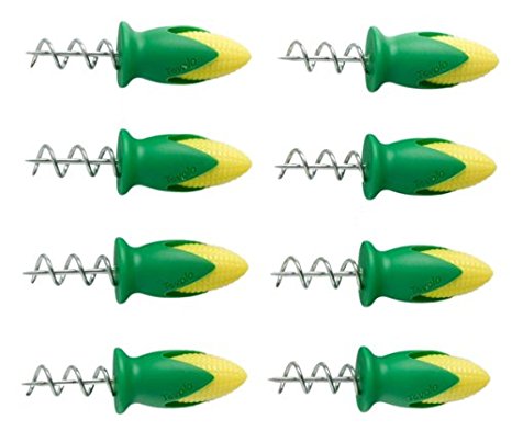 Tovolo Twist-Lock Corn Holders - Set of 8