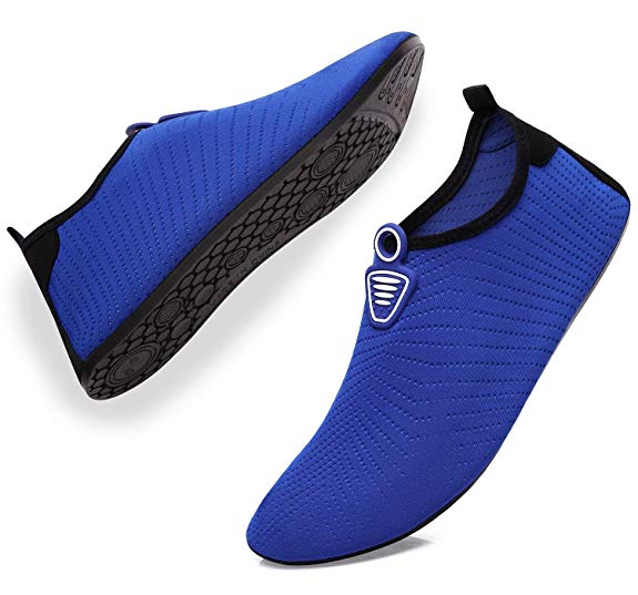 MET520 Men Women Water Shoes Quick-Dry Aqua Socks Barefoot Slip-on for Sport Beach Swim Surf Yoga Exercise