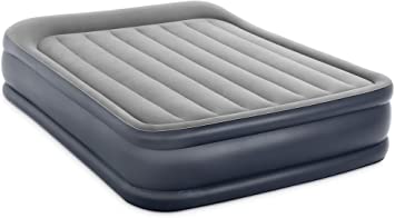 Intex Dura-Beam Series Pillow Rest Raised Airbed with Internal Pump (2021 Model)