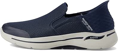 Skechers Men's Gowalk Arch Fit Slip-ins-Athletic Slip-on Casual Walking Shoes with Air-Cooled Foam Sneaker