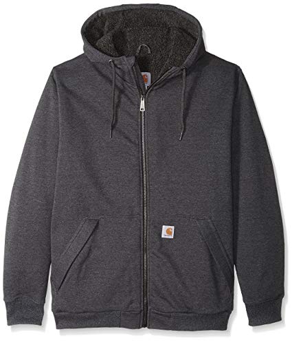 Carhartt Men's Big & Tall Rd Rockland Sherpa Lined Hooded Sweatshirt