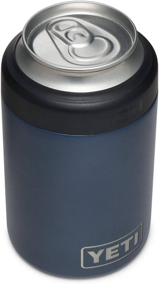 YETI Rambler 12 oz. Colster Can Insulator for Standard Size Cans, Navy 1 Count (Pack of 1)