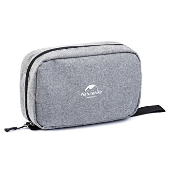 Toiletry Bag, Compact Toiletry Bag Large Storage Capacity with Hanging Hook, Waterproof Travel Organizer and Storage as Bathroom Accessories For Men & Women (urban grey)