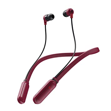 Skullcandy Inkd Plus Wireless in-Earphone with Mic (Red/Black)