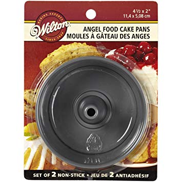 Wilton 2105-1827 Angel Food Pans, Mini, Set of 2