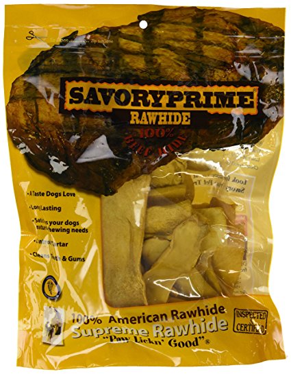 Savory Prime Rawhide Chips, 1 Pound