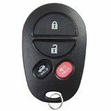 KeylessOption Replacement 4 Button Keyless Entry Remote Control Key Fob Compatible with GQ43VT20T
