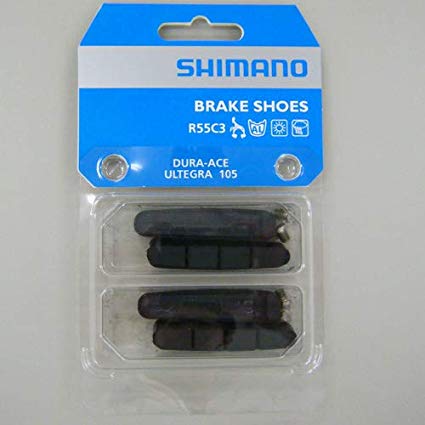 SHIMANO Y-8FN98092 R55C3 Bicycle Brake Rubber Black