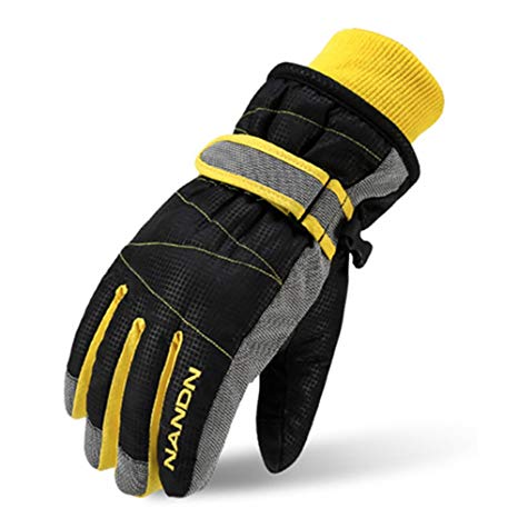 Magarrow Kids Winter Warm Windproof Outdoor Sports Gloves For Boys Girls