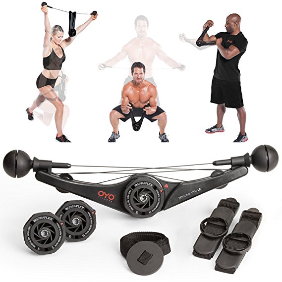 OYO Personal Gym - Total Body Strength Training for Arms, Chest, Back, Core, Abs and Legs