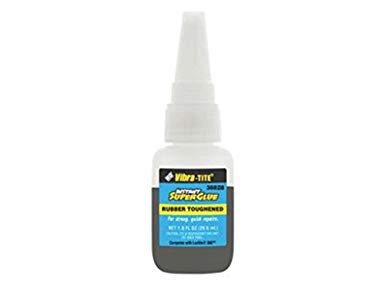 Vibra-Tite - 388 Rubber Toughened - Shock/Temp Resistant Cyanoacrylate, 1 Ounce