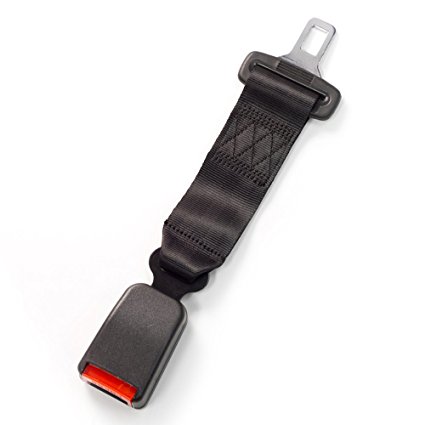 Car Seat Belt Extender for 2014 Honda CR-V (2nd row window seats) - Regular Style Available in Black, Gray & Beige