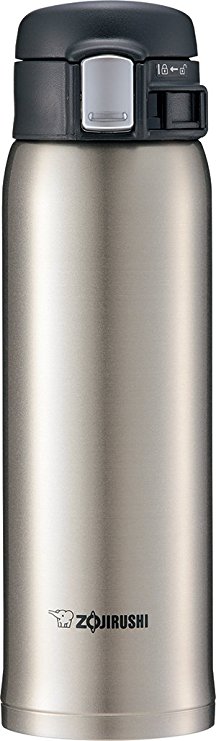 Zojirushi SM-SD48XA Steel Mug, 16-Ounce, Stainless