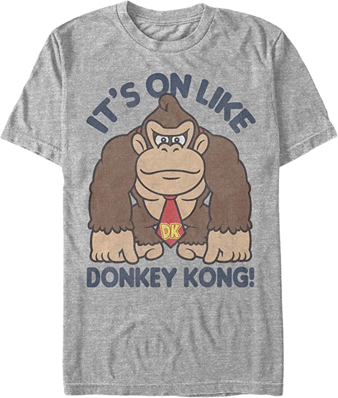 Nintendo Men's Donkey Kong It's on Taunt T-Shirt