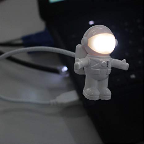 Tuscom Creative Astronaut USB LED Light Lamp Laptop Desktop Computer Accessory