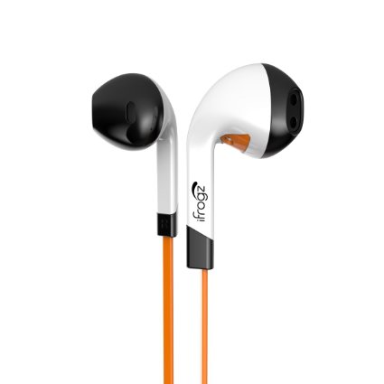 iFrogz Audio InTone Headphones with Microphone - Orange