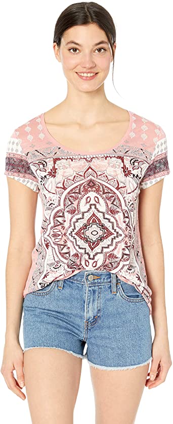 Lucky Brand Women's Persian Carpet Tee