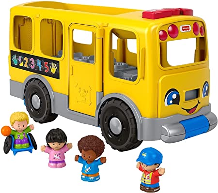 Fisher-Price Little People Big Yellow School Bus, Multicolor