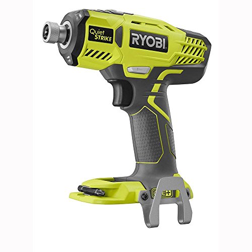 Ryobi P290 One  18V 1/4" Cordless Quiet Strike 3,200 RPM Impact Driver with Quick Change Chuck and Mag Tray (Batteries Not Included, Power Tool Only)