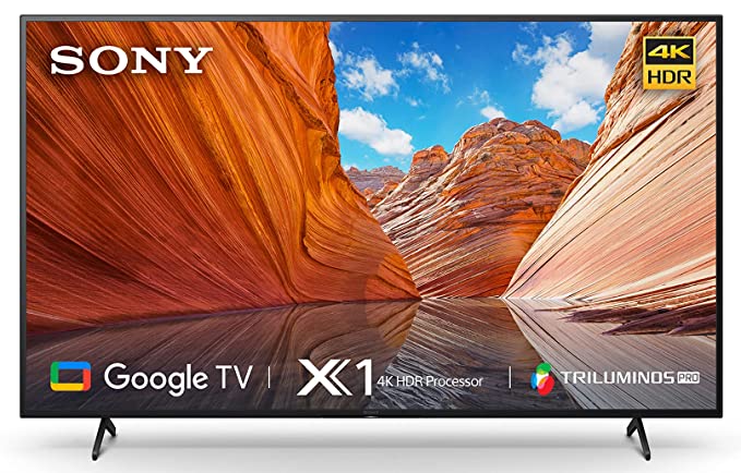 Sony Bravia 139 cm (55 inches) 4K Ultra HD Smart LED Google TV KD-55X80J (Black) (2021 Model) | with Alexa Compatibility