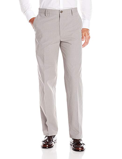 Dockers Men's Signature Khaki Flyweight Classic Fit Flat Front Pant