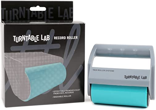 Turntable Lab: Record Roller Vinyl Record Cleaner - Picks Up Dust with No Residue, Washable