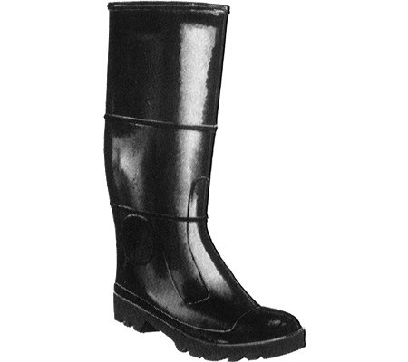 Tingley Rubber #31244.13 SZ13 Black Steel Toe Boots