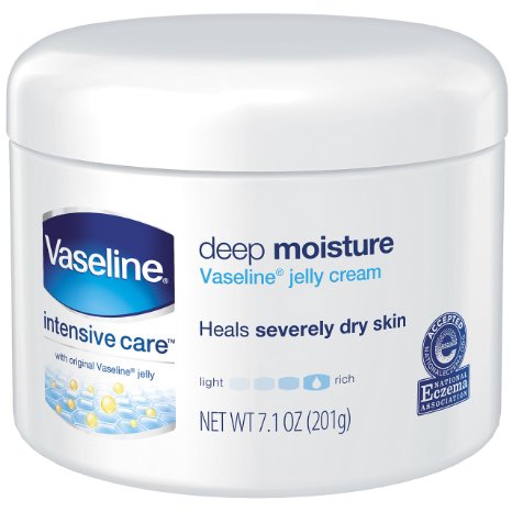 Vaseline Jelly Deep Moisture Cream, 7.1 Ounce