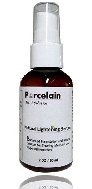 Natural Skin Lightening Serum 2 Oz with Arbutin, Kojic Acid, Licorice Root Extract, Mulberry Extract, Vitamin, for Melasma and Hyperpigmentation, for Sensitive Skin