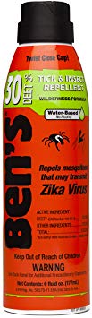 Ben's 30% DEET Mosquito, Tick and Insect Repellent, 6-Ounce Eco Spray, Pack of 2