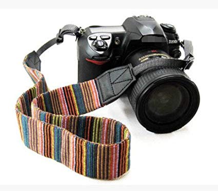 KWOW Camera Strap Bohemia Shoulder Neck Universal Camcorder Belt Strap for All DSLR Camera Nikon Canon Sony Olympus Samsung Pentax Fujifilm Colorful