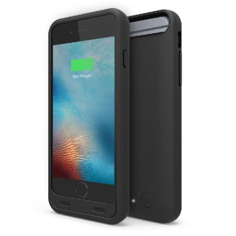 1byone 3,100 mAh Battery Case for iPhone 6 / 6s, External Protective Charging Case with 2 Colors Frames (Apple MFi Certified), Black