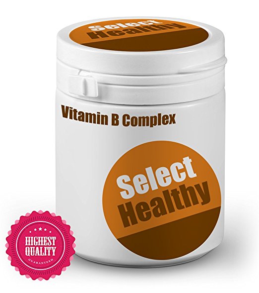 Select Healthy Vitamin B Complex - 360 tablets - UK Sourced Free UK Delivery